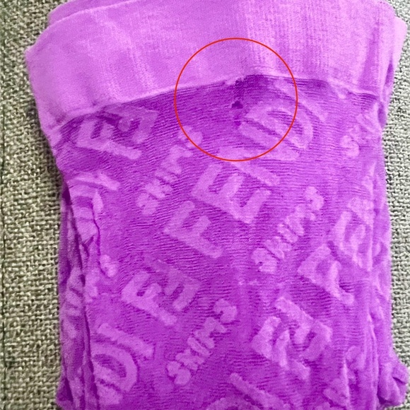 Fendi Skims Purple (Colorado) MID SUPPORT TIGHTS Sz L - Picture 4 of 5